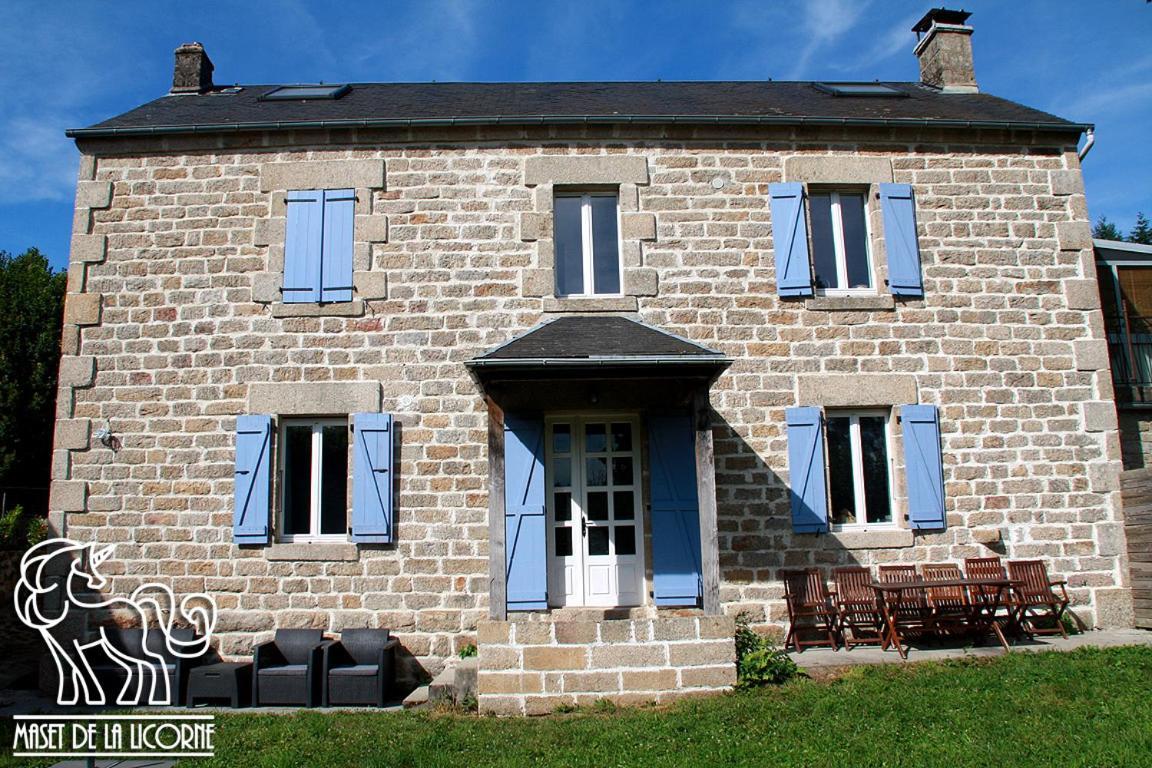 Maset De La Licorne Villa Nedde ภายนอก รูปภาพ