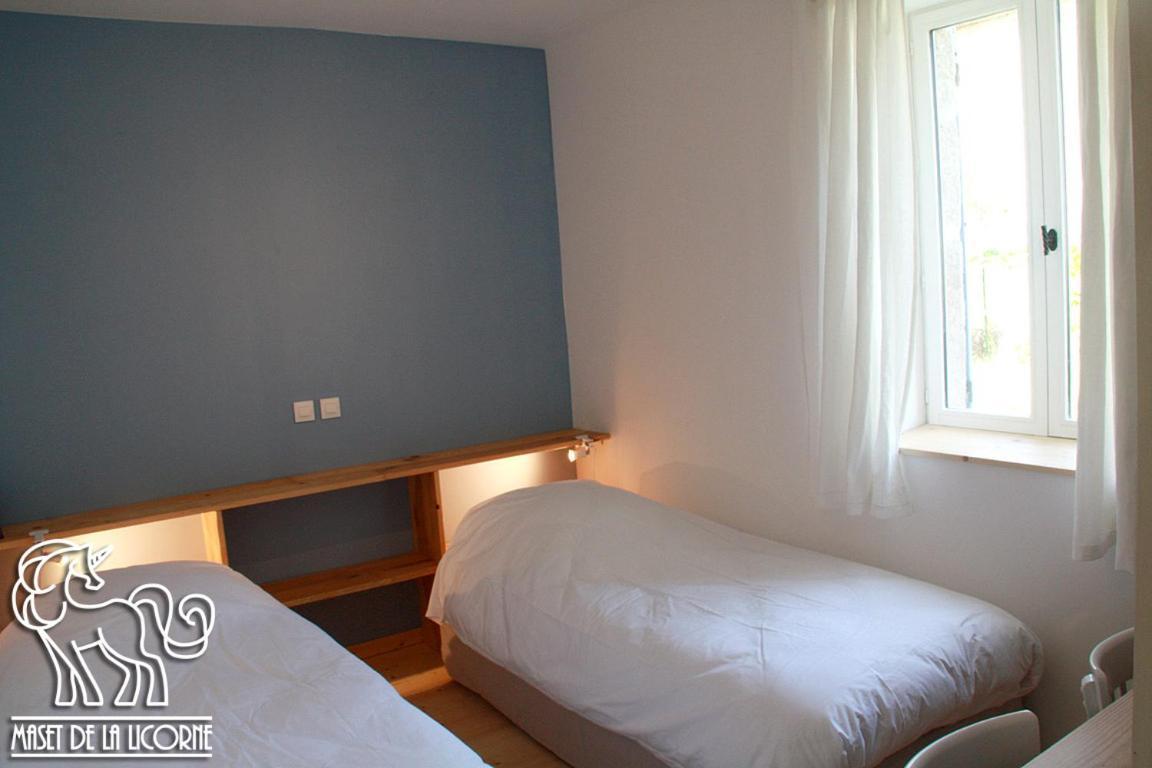 Maset De La Licorne Villa Nedde ภายนอก รูปภาพ