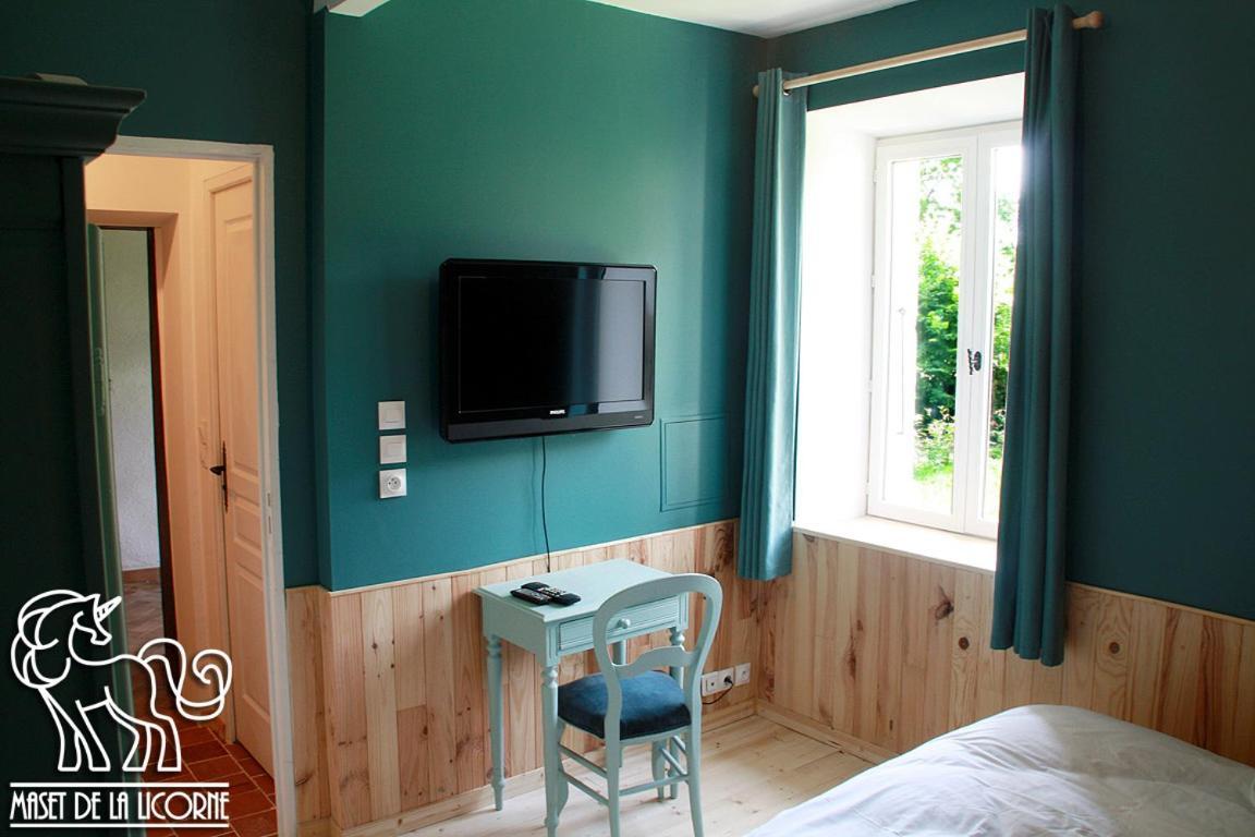 Maset De La Licorne Villa Nedde ภายนอก รูปภาพ